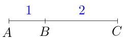Vectorratio(ABC,1to2,blue(ratio)).png