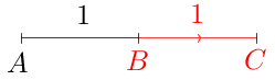 Vectorratio(ABC,1to1,red(BC)).png