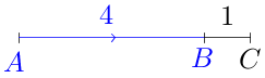 Vectorratio(ABC,4to1,blue(AB)).png